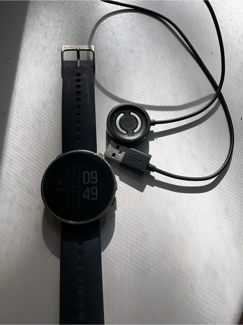 Suunto 9 Peak GPS Watch with USB Magnetic Charger
